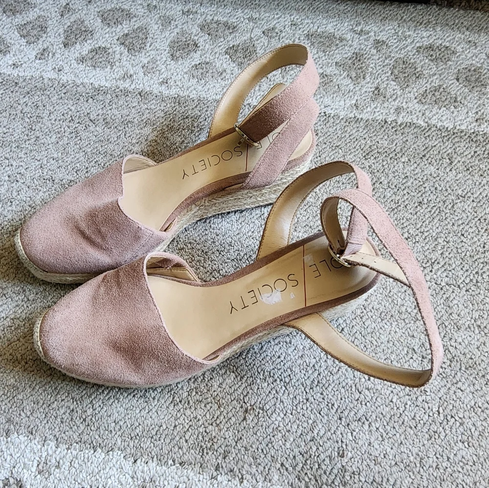 Sole Society Channing Espadrille Wedges